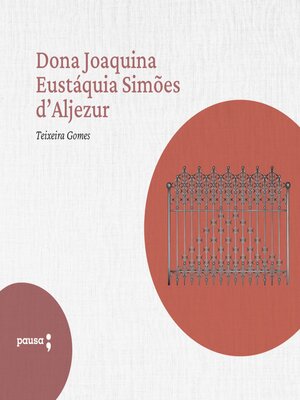 cover image of D.  Joaquina Eustáquia Simões D'Aljezur